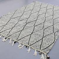 Thumbnail for Moroccan Kilim Rug 6.4 x 10.4 ft / 195 x 317 cm - Ettilux Home