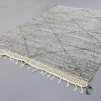Thumbnail for Moroccan Kilim Rug 6.7 x 9.7 ft / 206 x 296 cm - Ettilux Home