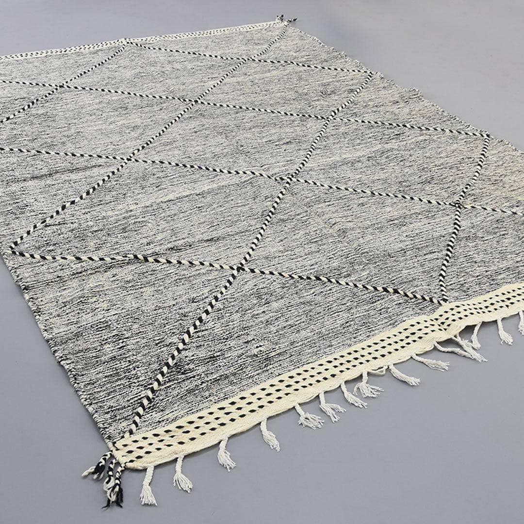 Moroccan Kilim Rug 6.7 x 9.7 ft / 206 x 296 cm - Ettilux Home