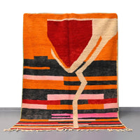 Thumbnail for Moroccan Vintage Rug 5.6 x 8.8 feet / 173 x 268 cm - Ettilux Home