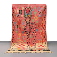 Thumbnail for Moroccan Vintage Rug 5.6 x 8.9 feet - Ettilux Home