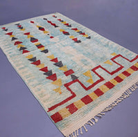 Thumbnail for Moroccan Vintage Rug 6.8 x 10.3 feet - Ettilux Home