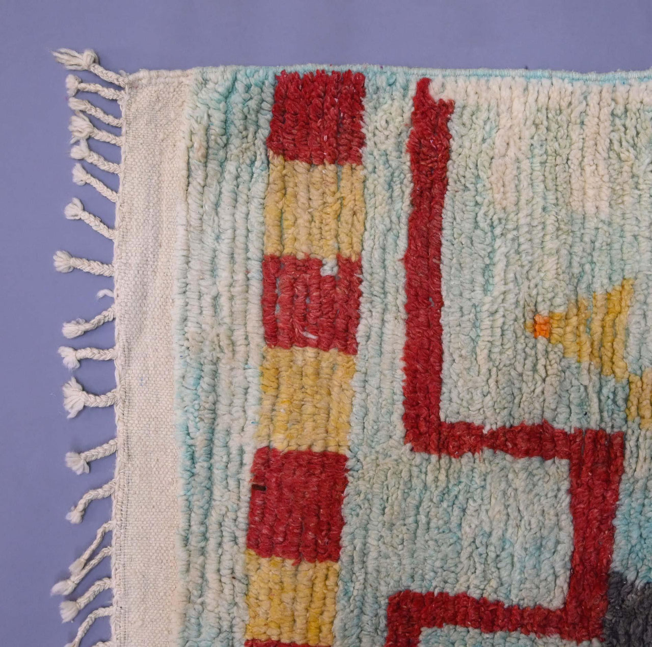 Moroccan Vintage Rug 6.8 x 10.3 feet - Ettilux Home