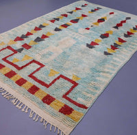 Thumbnail for Moroccan Vintage Rug 6.8 x 10.3 feet - Ettilux Home
