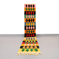 Moroccan Vintage Runner Rug 2.1 x 12.8 feet - Ettilux Home