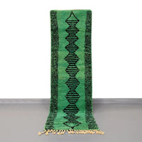 Moroccan Vintage Runner Rug 2.3 x 7.8 feet / 70 x 240 cm - Ettilux Home
