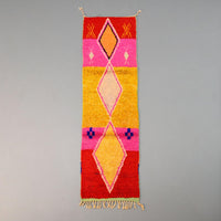 Thumbnail for Moroccan Vintage Runner Rug 2.3 x 8.2 feet / 70 x 252 cm - Ettilux Home