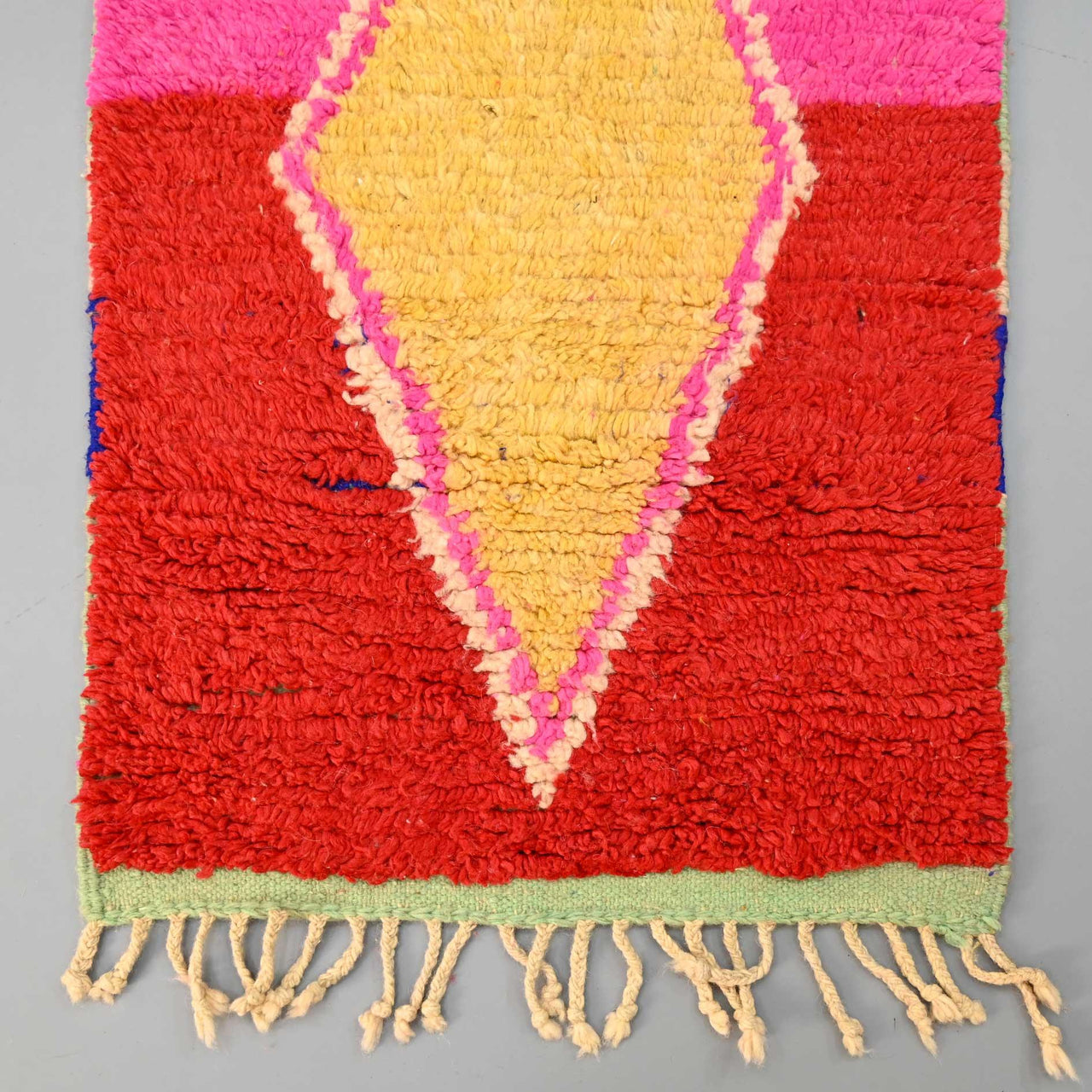 Moroccan Vintage Runner Rug 2.3 x 8.2 feet / 70 x 252 cm - Ettilux Home