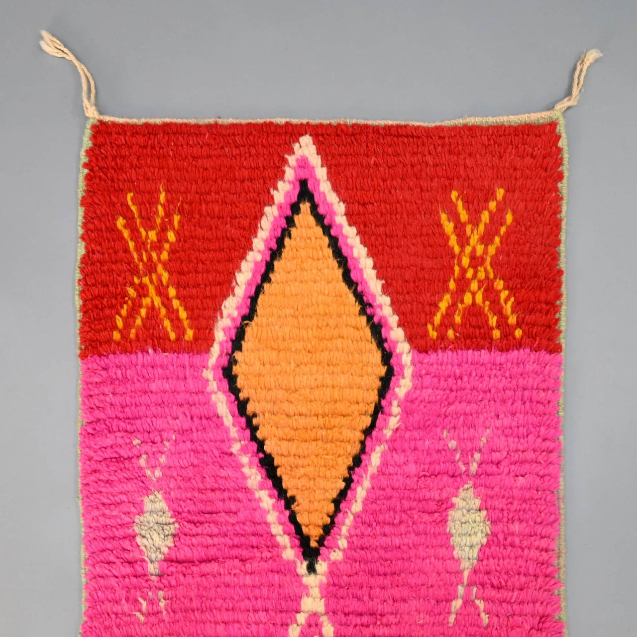 Moroccan Vintage Runner Rug 2.3 x 8.2 feet / 70 x 252 cm - Ettilux Home