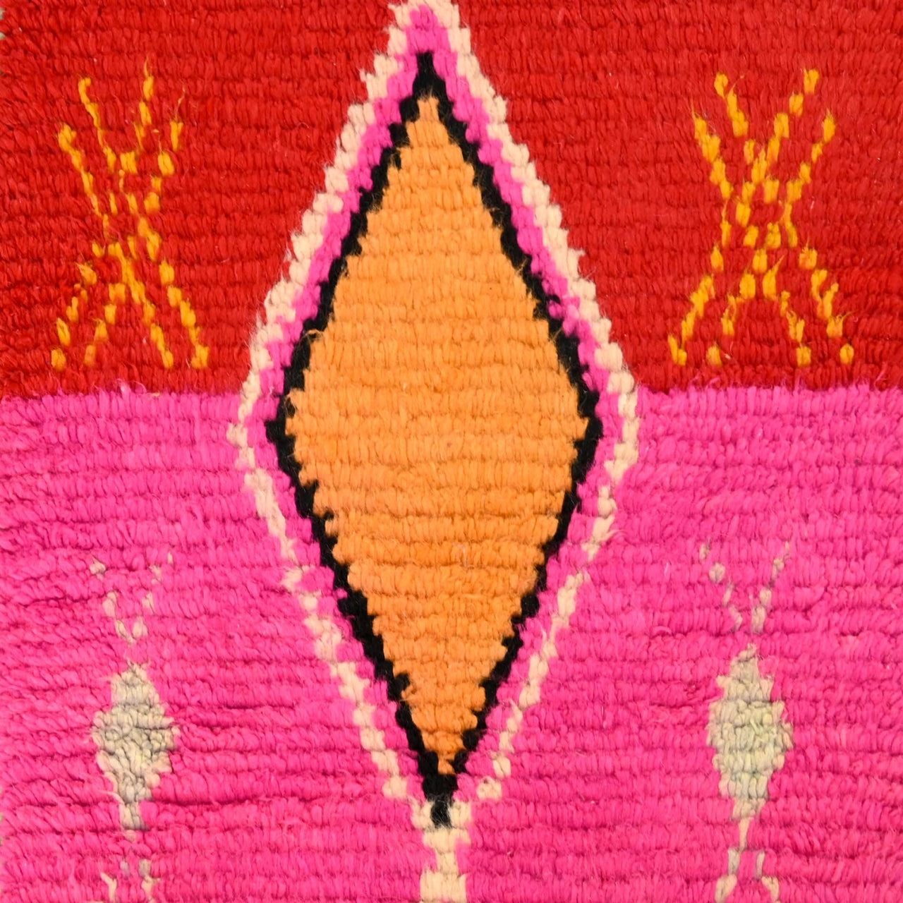 Moroccan Vintage Runner Rug 2.3 x 8.2 feet / 70 x 252 cm - Ettilux Home