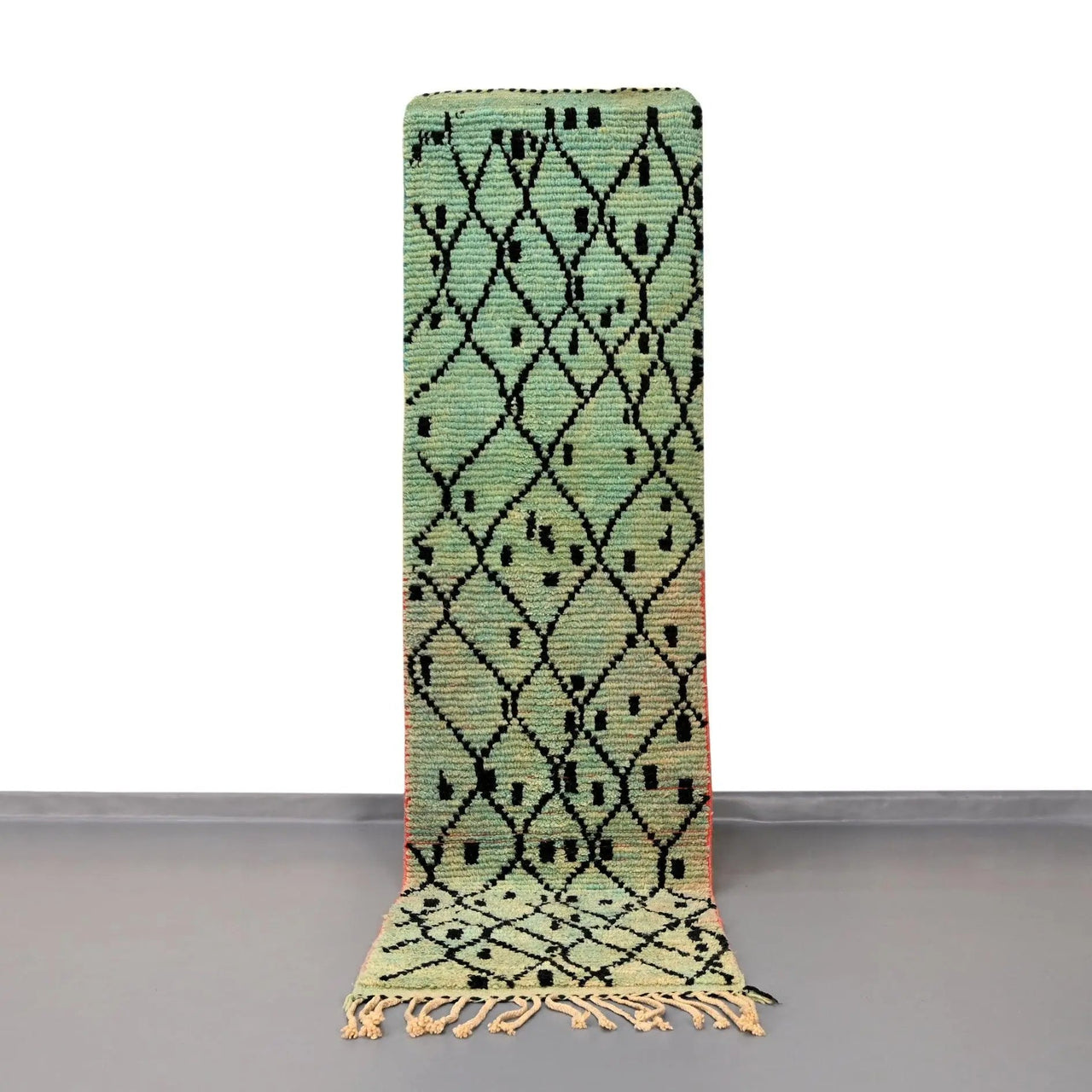 Moroccan Vintage Runner Rug 2.3 x 8.2 feet / 72 x 250 cm - Ettilux Home