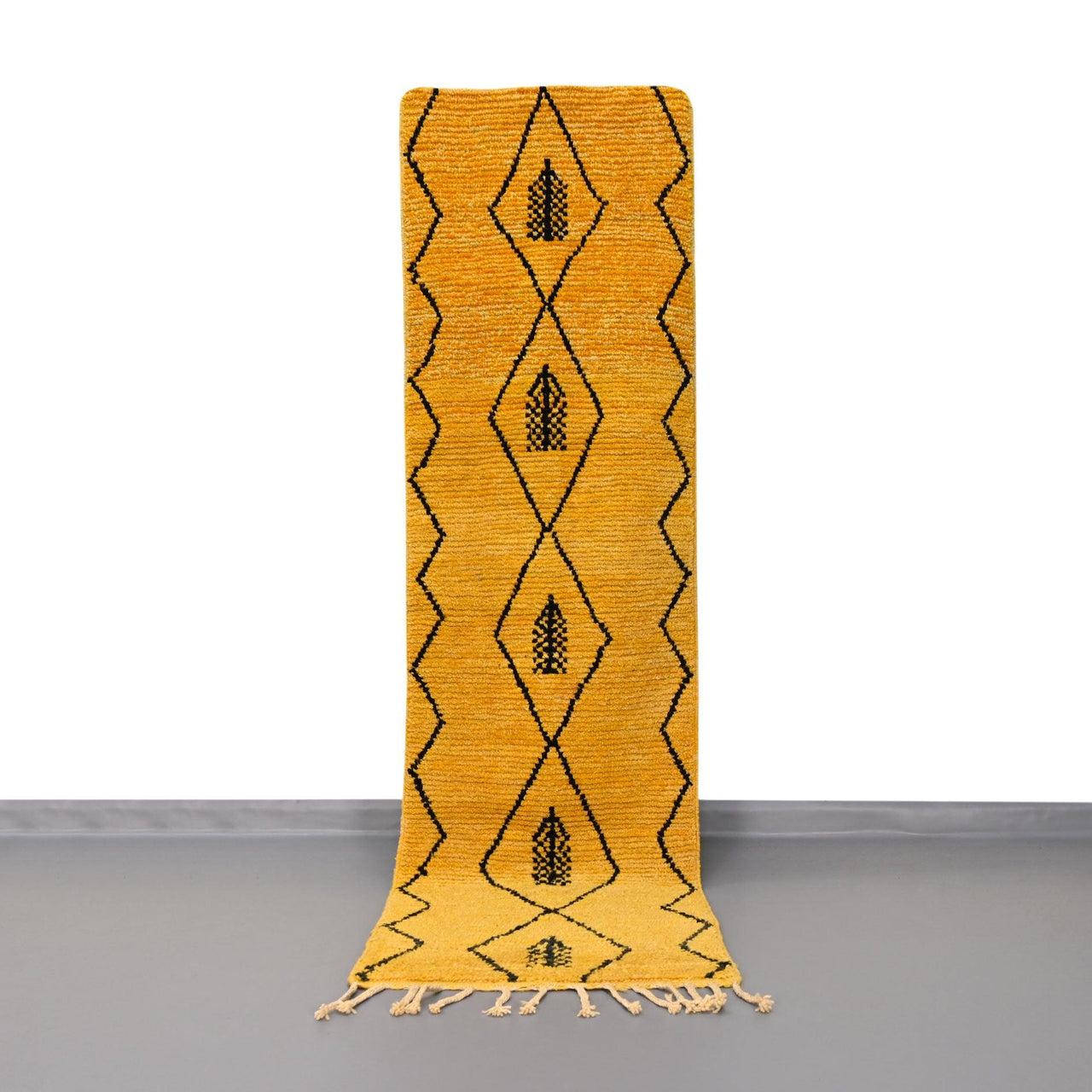 Moroccan Vintage Runner Rug 2.3 x 8.4 feet / 71 x 256 cm - Ettilux Home