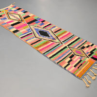Moroccan Vintage Runner Rug 2.3 x 8 feet / 70 x 246 cm - Ettilux Home