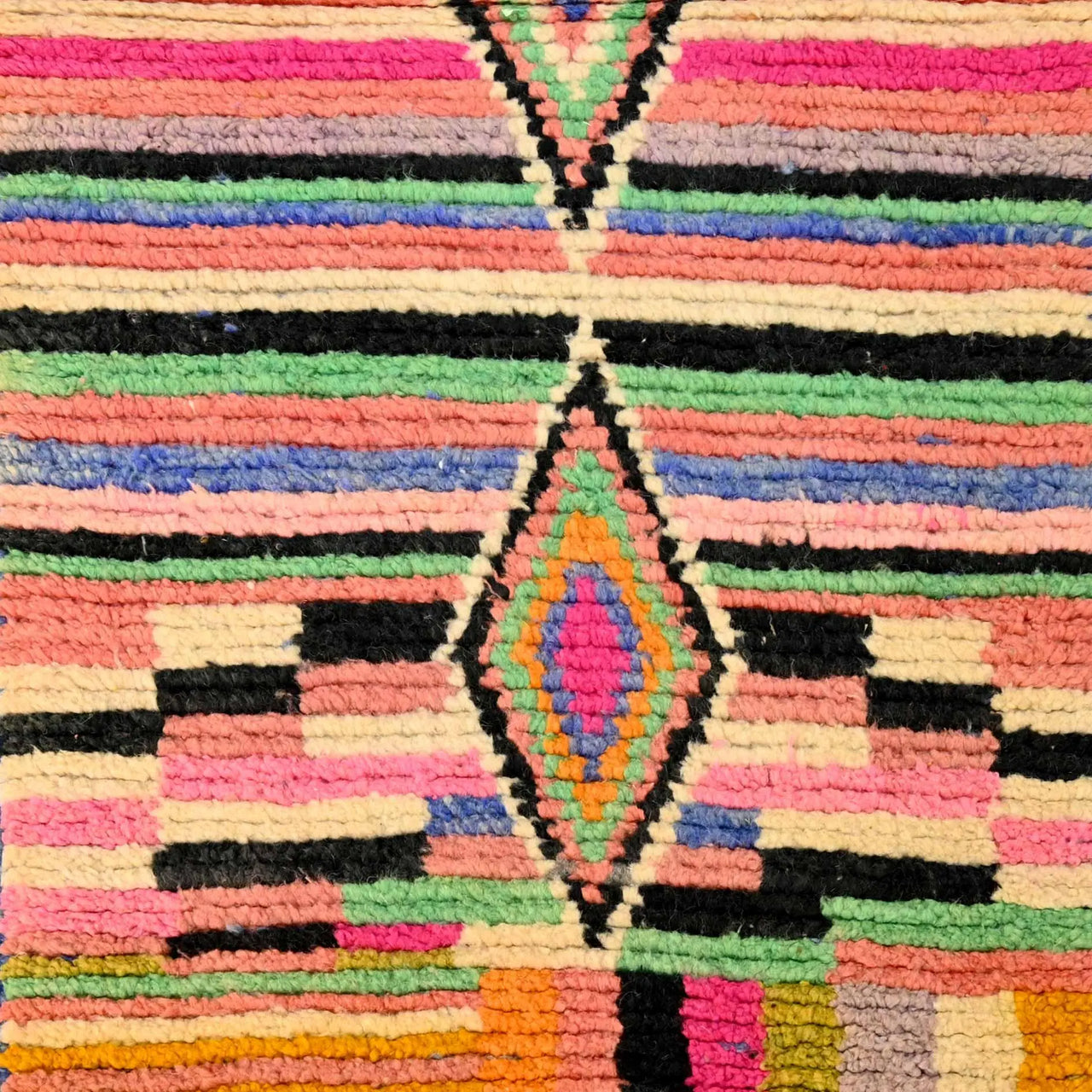Moroccan Vintage Runner Rug 2.3 x 8 feet / 70 x 246 cm - Ettilux Home