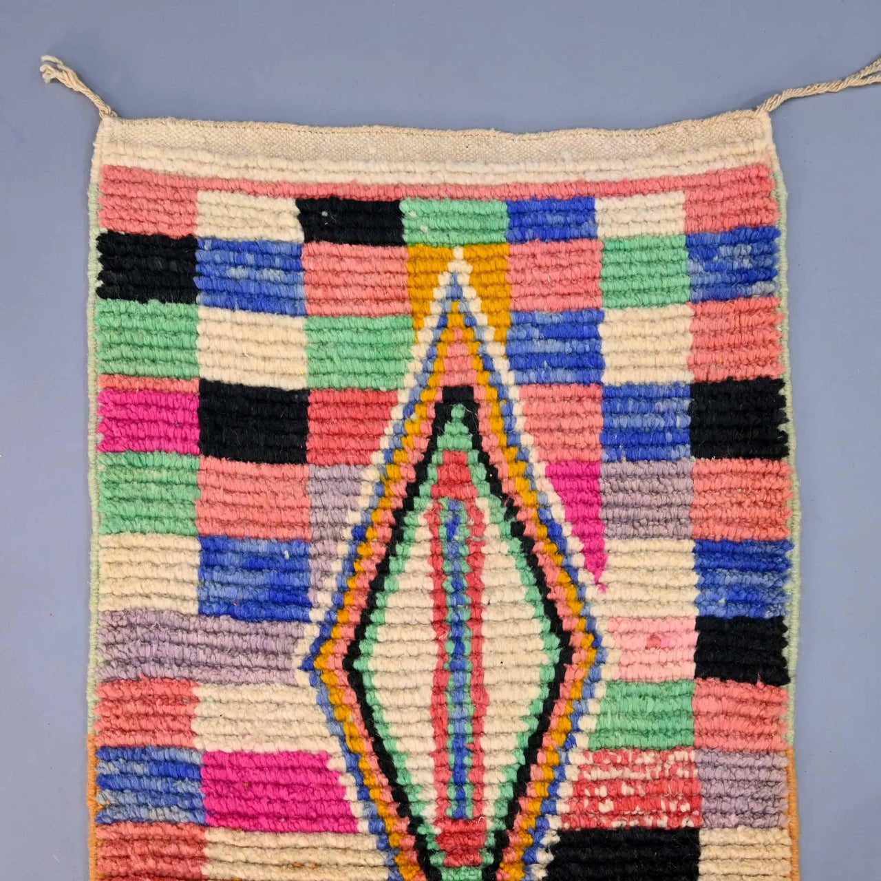 Moroccan Vintage Runner Rug 2.3 x 8 feet / 70 x 246 cm - Ettilux Home