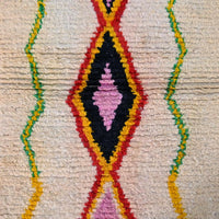 Thumbnail for Moroccan Vintage Runner Rug 2.4 x 7.7 feet / 75 x 236 cm - Ettilux Home