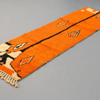 Moroccan Vintage Runner Rug 2.4 x 8 feet / 75 x 246 cm - Ettilux Home