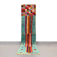 Moroccan Vintage Runner Rug 2.5 x 11 feet - Ettilux Home