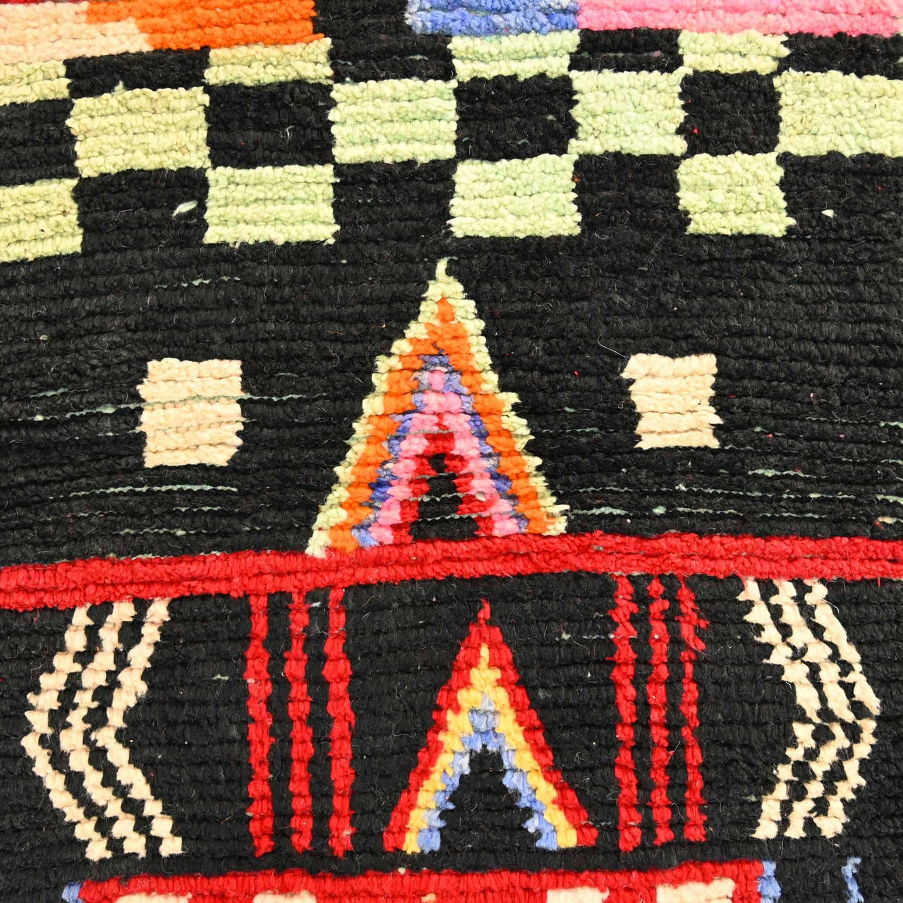 Moroccan Vintage Runner Rug 2.5 x 7.9 feet / 77 x 242 cm - Ettilux Home
