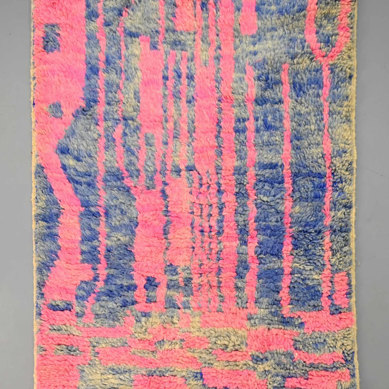 Moroccan Vintage Runner Rug 2.5 x 8.6 feet / 76 x 262 cm - Ettilux Home