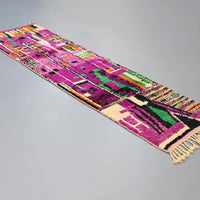Moroccan Vintage Runner Rug 2.6 x 7.9 feet / 79 x 241 cm - Ettilux Home