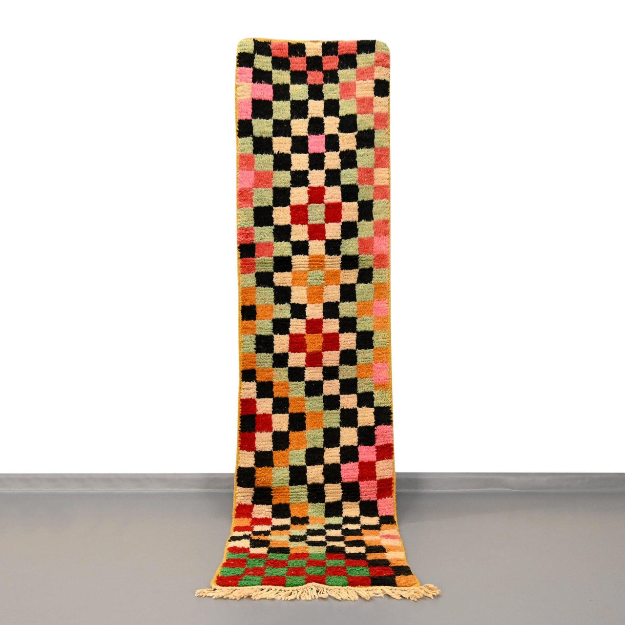 Moroccan Vintage Runner Rug 2 x 9.1 feet / 61 x 278 cm - Ettilux Home