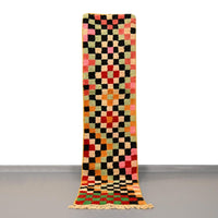 Thumbnail for Moroccan Vintage Runner Rug 2 x 9.1 feet / 61 x 278 cm - Ettilux Home