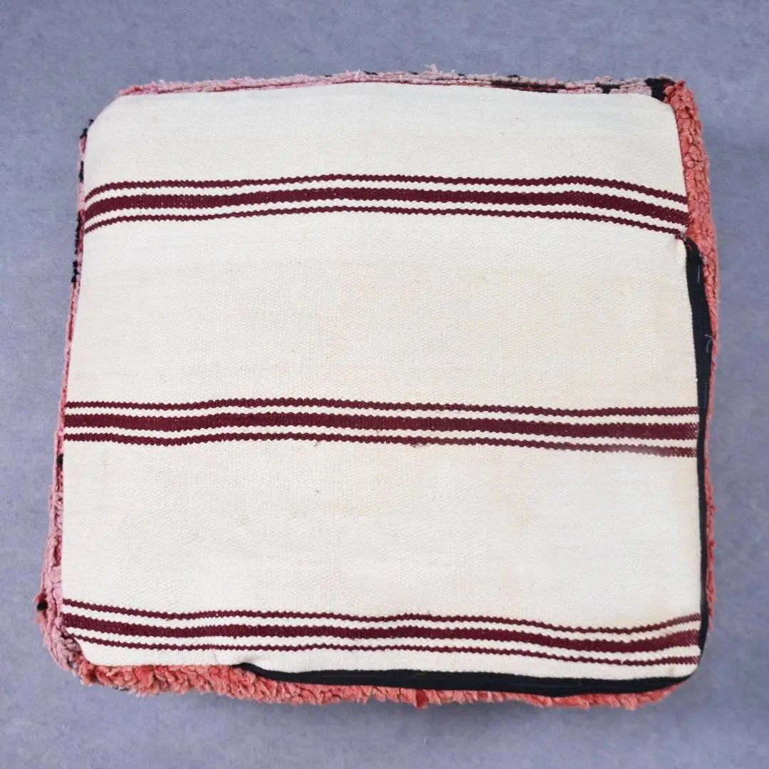 Moroccan Vintage Wool Floor Cushion Cover - Ettilux Home