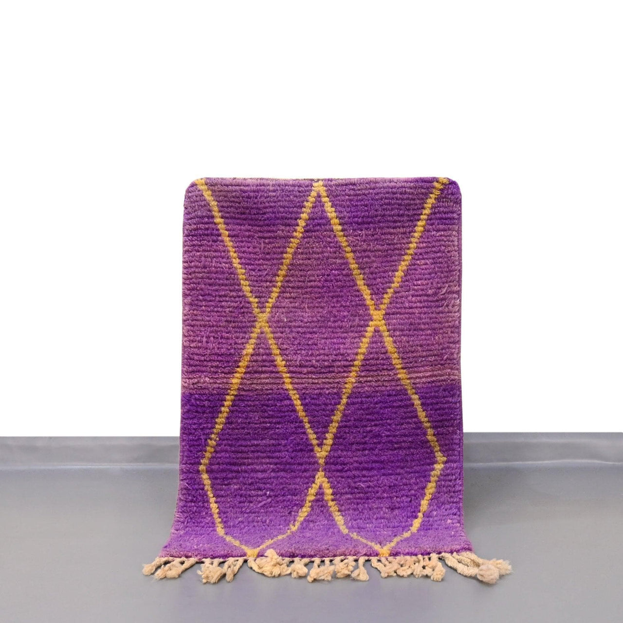 Purple Moroccan Small Rug 2.1 x 3.3 Feet / 66 x 103 cm - Ettilux Home