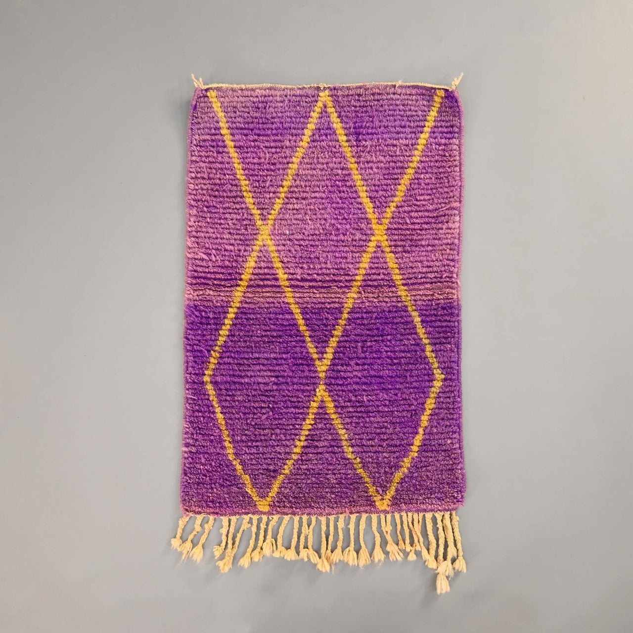 Purple Moroccan Small Rug 2.1 x 3.3 Feet / 66 x 103 cm - Ettilux Home