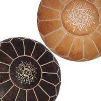 Thumbnail for Set of 2 Genuine Poufs - Ettilux Home