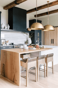 Thumbnail for Set OF 3 , Brass Dome Pendant Lamp Brass Oxide Ceiling Lamp - Ettilux Home