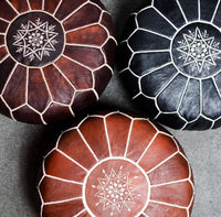 Thumbnail for Set of 4 Genuine Poufs - Ettilux Home