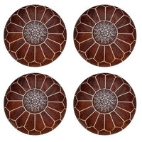 Thumbnail for Set of 4 Genuine Poufs - Ettilux Home