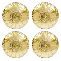 Thumbnail for Set of 4 Golden Poufs - Ettilux Home