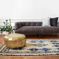 Thumbnail for Set of 4 Golden Poufs - Ettilux Home