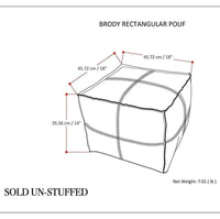 Thumbnail for Set of 4 Square Poufs - Ettilux Home