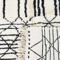 Thumbnail for Tribal Beni Ourain Rug (7.7 x 5.5 feet) - Ettilux Home