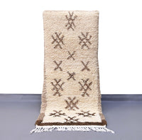 Thumbnail for Vintage Azilal Rug 2.7 x 6.7 feet / 83 x 204 cm - Ettilux Home