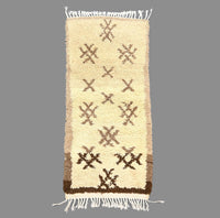 Thumbnail for Vintage Azilal Rug 2.7 x 6.7 feet / 83 x 204 cm - Ettilux Home