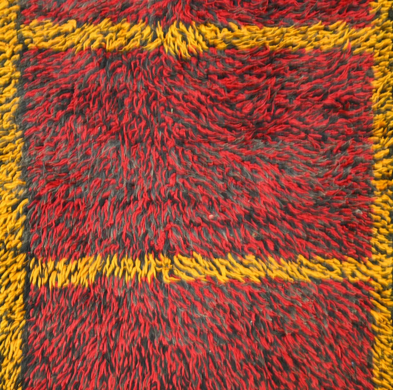 Vintage Berber Moroccan Runner Rug 2.9 x 9 feet / 90 cm x 277 cm - Ettilux Home