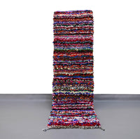 Thumbnail for Vintage Boucherouite Rug 2x7ft / 60 x 215 cm - Ettilux Home