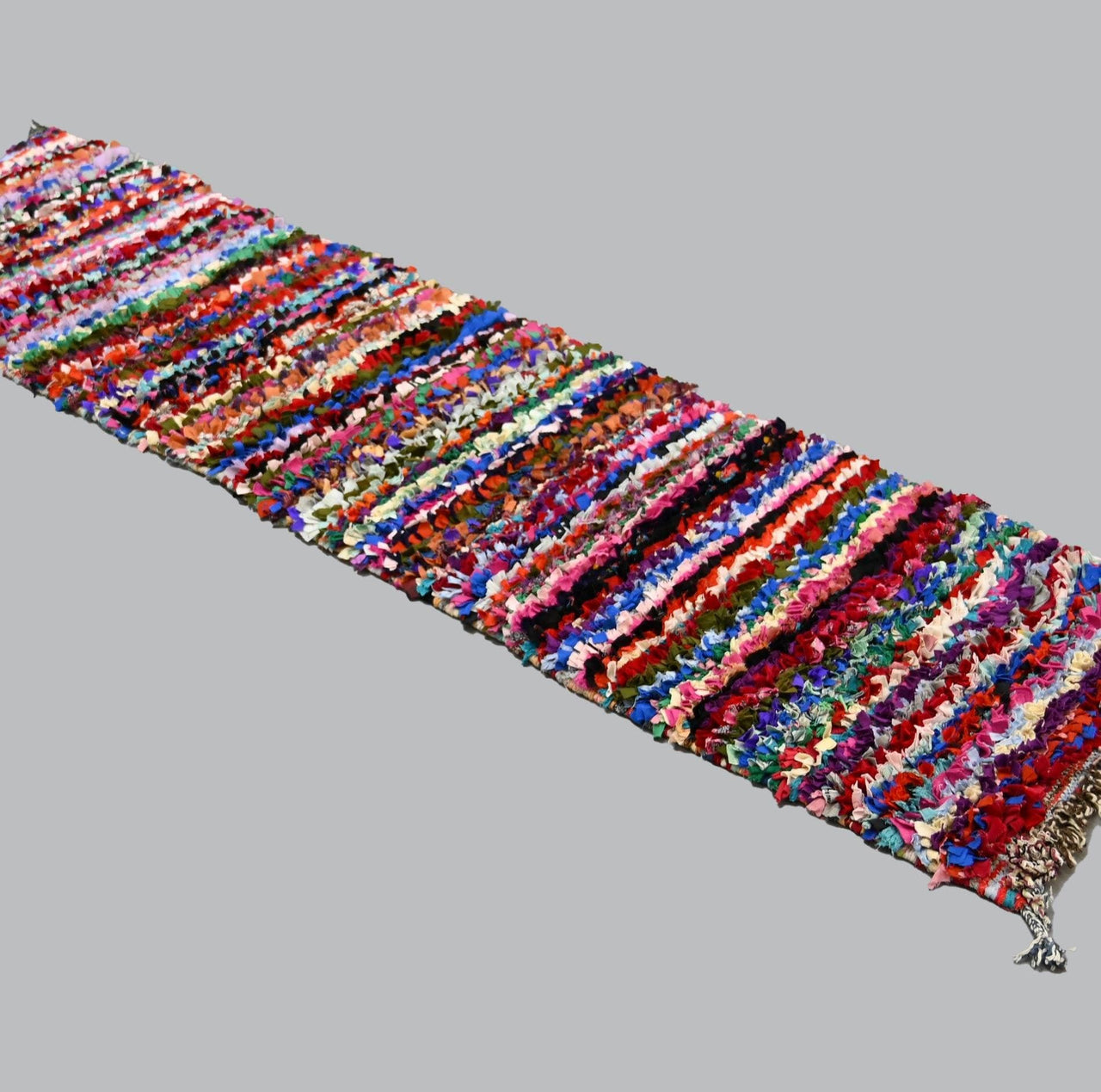 Vintage Boucherouite Rug 2x7ft / 60 x 215 cm - Ettilux Home