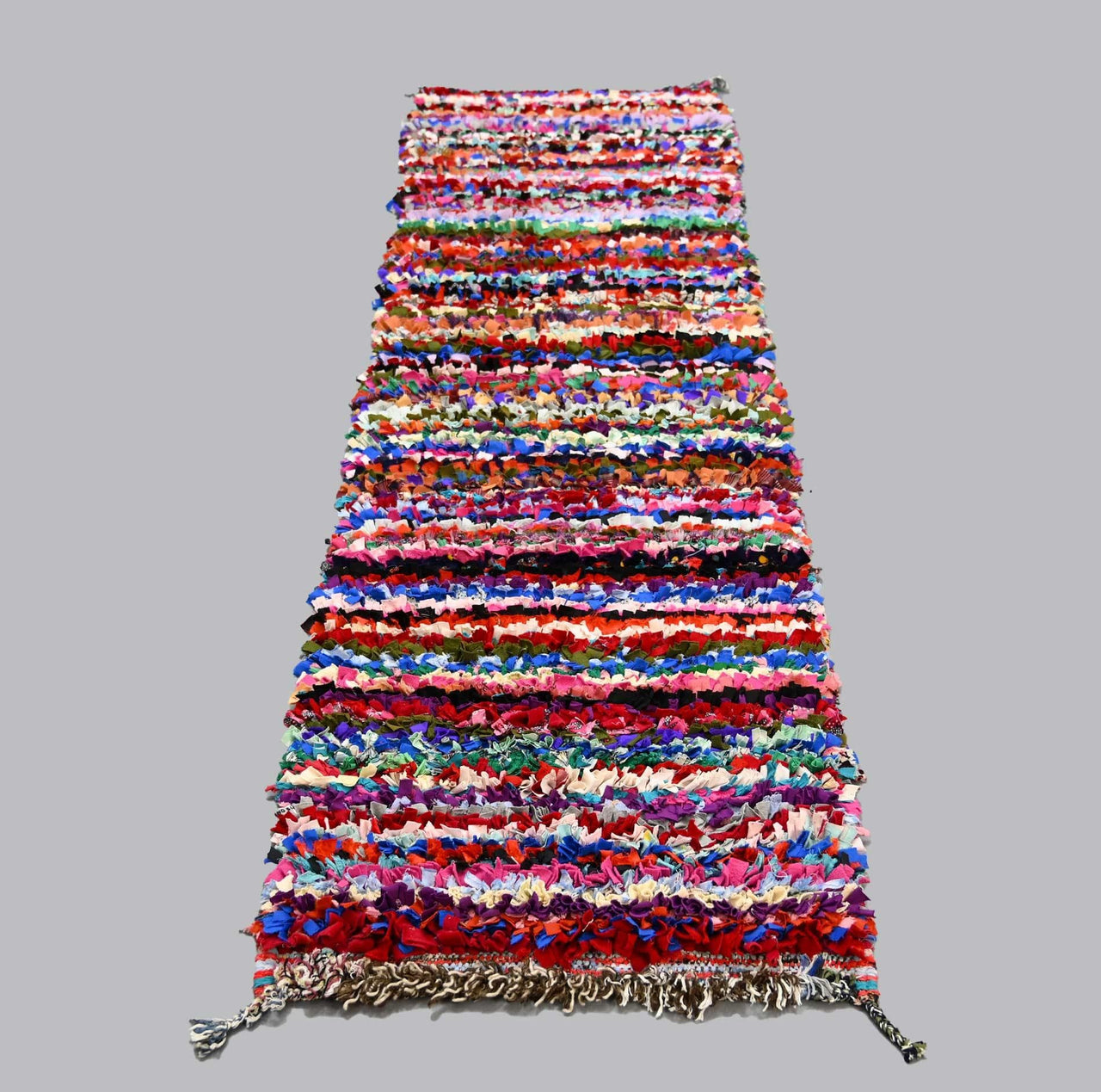 Vintage Boucherouite Rug 2x7ft / 60 x 215 cm - Ettilux Home