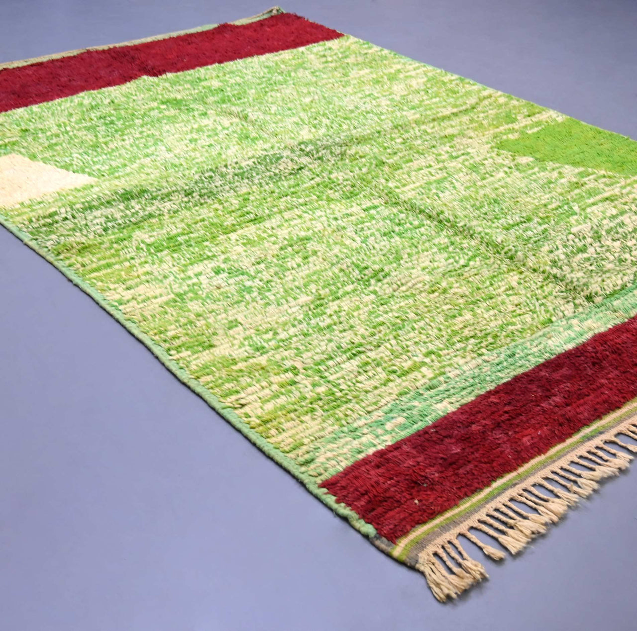 Vintage Fanan Moroccan Rug 6.7 x 9.6 feet / 182 x 275 cm - Ettilux Home