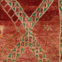 Thumbnail for Vintage Moroccan Rug 6 x 12.8 feet / 185 x 390 cm - Ettilux Home