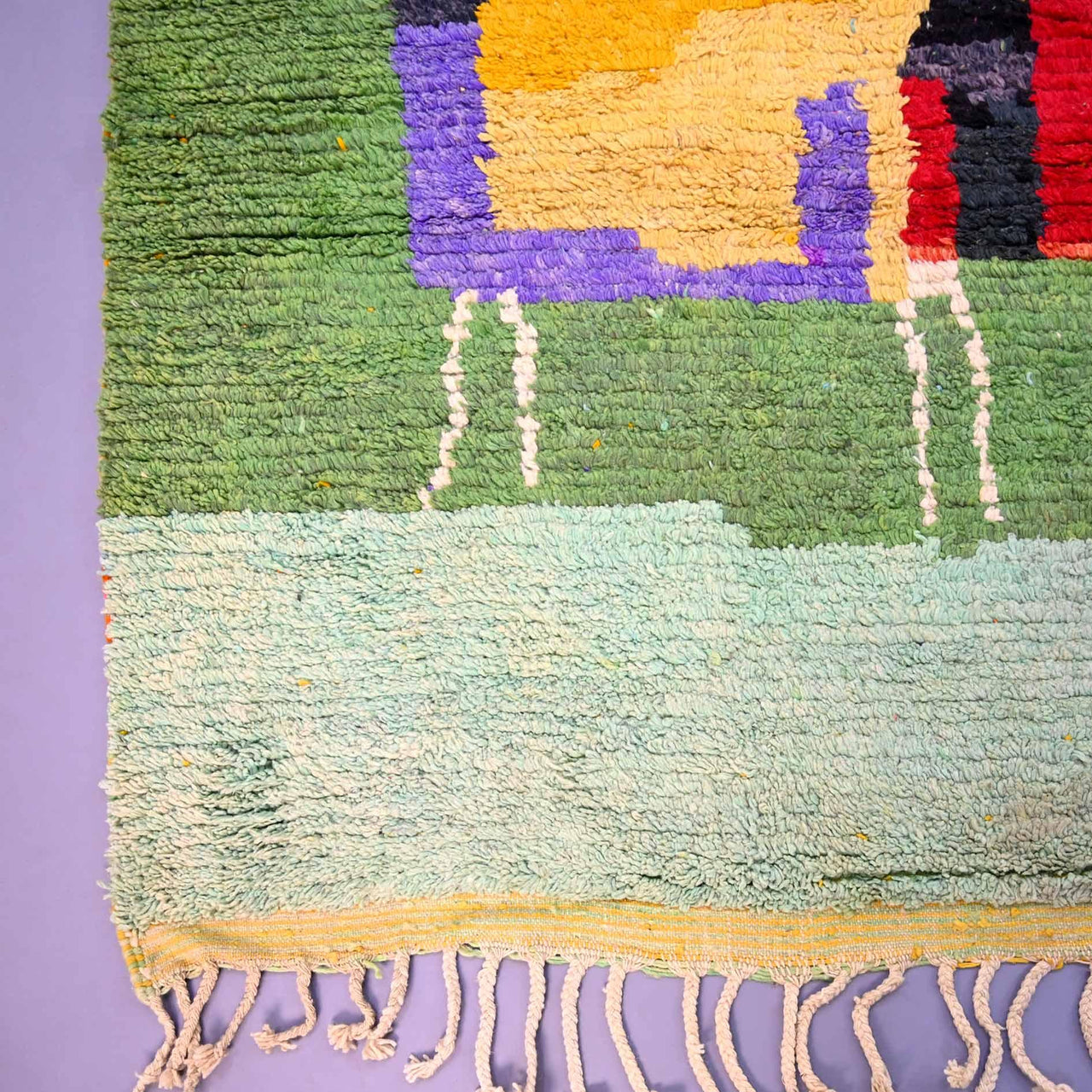 Vintage Moroccan Rug 10 x 12.5 feet / 304 x 383 cm - Ettilux Home