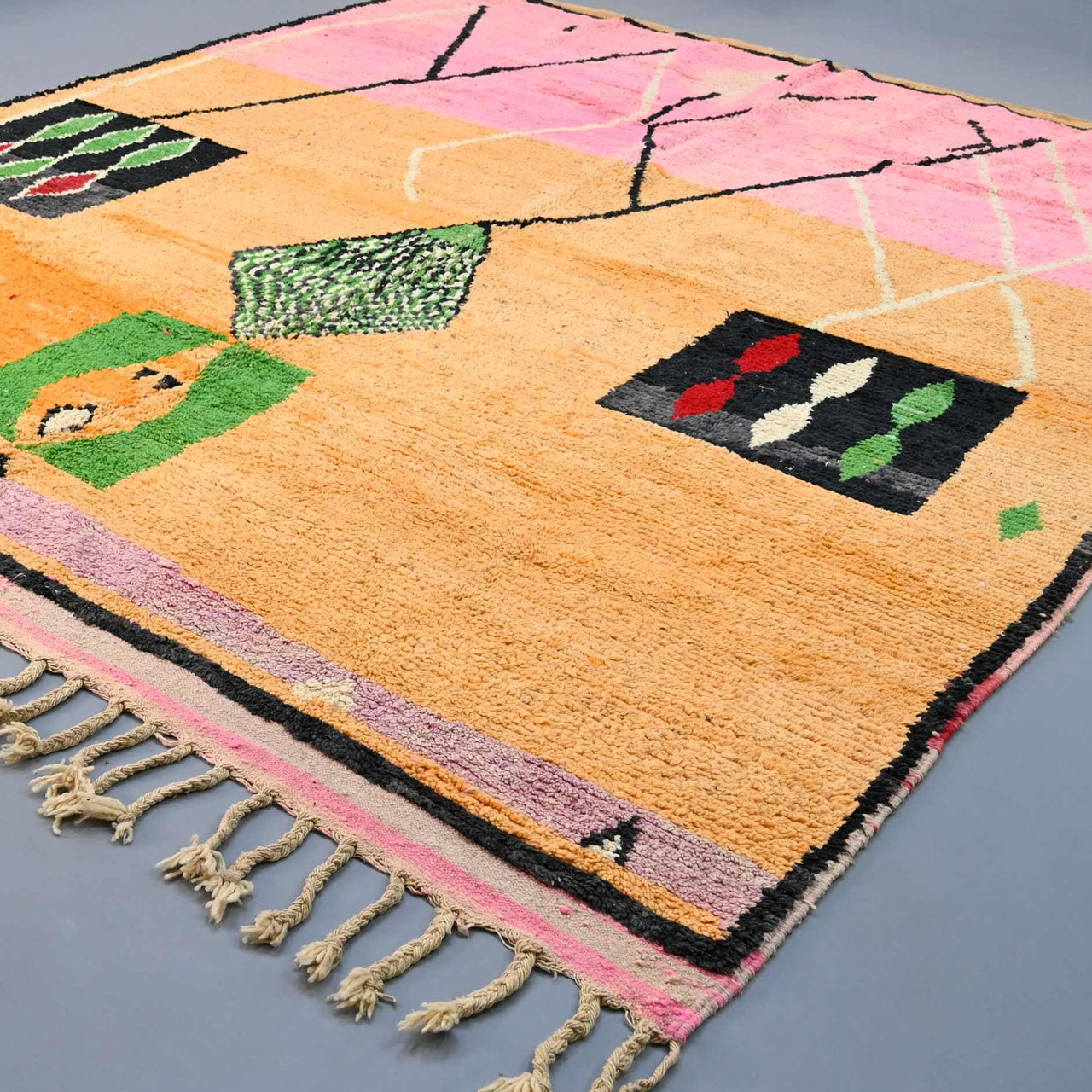 Vintage Moroccan Rug 10 x 12.6 feet / 307 x 386 cm - Ettilux Home