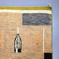 Thumbnail for Vintage Moroccan Rug 9.6 x 12.8 feet - Ettilux Home