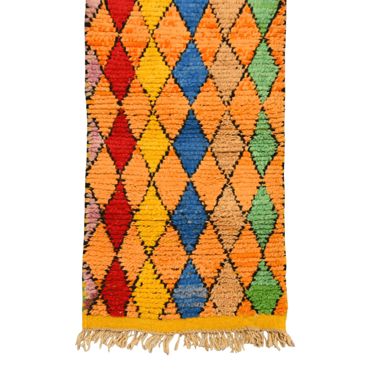 Vintage Moroccan Runner 2.1 x 11.8 feet / 66 cm x 362 cm - Ettilux Home